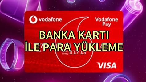 Vodafone paket yükleme banka kartı ile